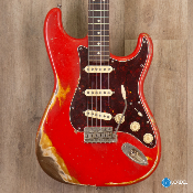 No Custom 60s hot rod red over gold