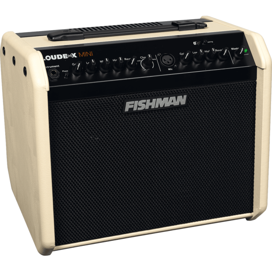 ampli guitare acoustique fishman loudbox mini bluetooth edition spéciale crème