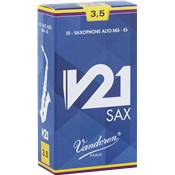 Vandoren SR815 - V21 force 5 - anches saxophone alto - boite de 10