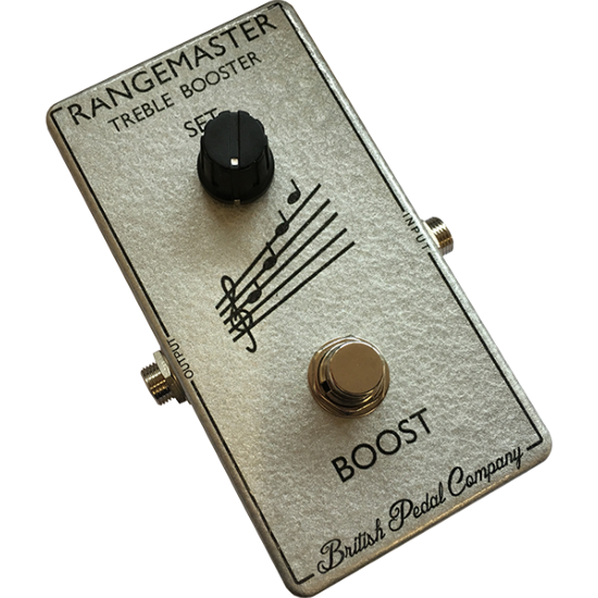 Pedale D'Effet Guitare Overdrive British Pedal Company Compact Series Rangemaster