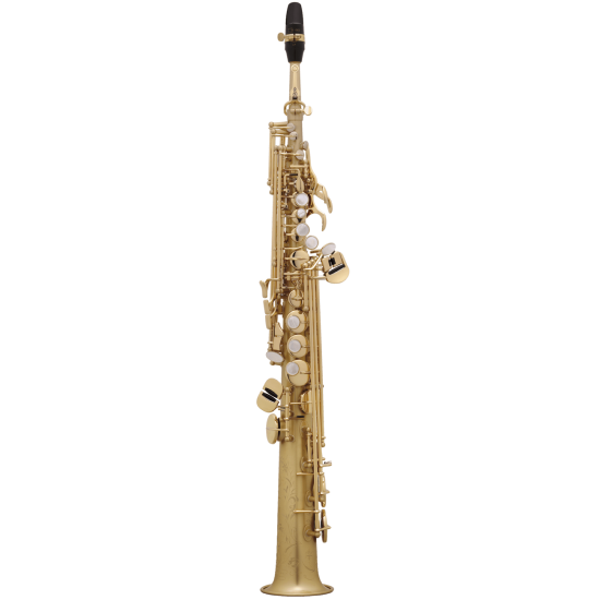 Selmer série III brossé gravé - saxophone soprano professionnel avec étui et bec complet