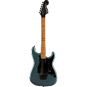 Contemporary Stratocaster HH FR, Roasted Maple Fingerboard, Black Pickguard, Gunmetal Metallic