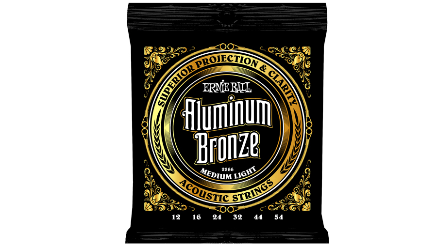 Ernie Ball 2566 Cordes guitare acoustiques aluminium bronze medium light 12-54