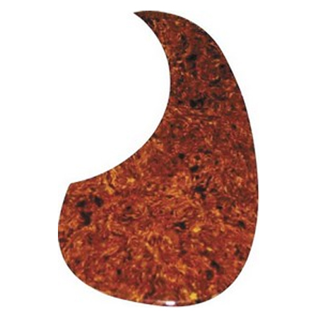Yellow Parts EZ1111T - Pickguard (Plaque de Protection) Type Folk Ecaille 3 Plis