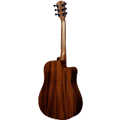 guitare electro-acoustique lag hyvibe 15 dreadnought cutaway electro gaucher