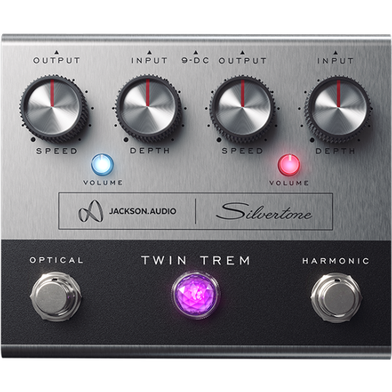 Pedale D'Effet Guitare Compresseur Jackson Audio Twin Trem