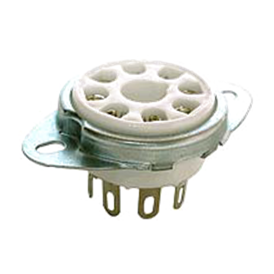 Pure Vintage Power Tube Socket, Octal (8-Pin)