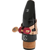 BG LD9 - Ligature clarinette Sib / saxo alto DUO plaquée Or Rose