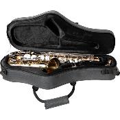 Gator GLALTOSAX-S23 - étui forme saxophone alto gris
