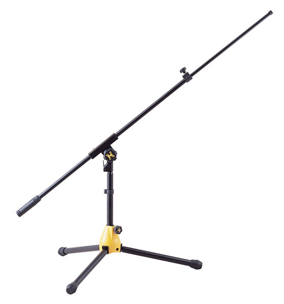 Hercules MS540B - Support micro bas avec perche télescopique longue 2 parties