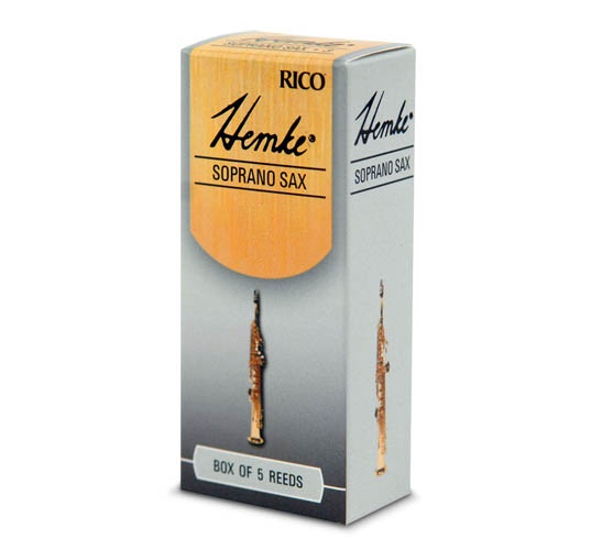 D'Addario Premium Hemke force 2 - boite de 5 anches saxophone soprano