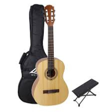 Pack Guitare classique Lag OC44 1/2 avec housse et accessoires