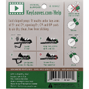 KEY LEAVES - Cales en silicone pour clés de saxophone