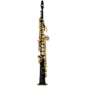 Selmer Super Action 80 série II noir gravé - saxophone soprano avec étui et bec complet