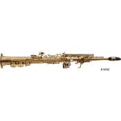 Yanagisawa S-WO2 PROFESSIONAL - saxophone soprano bronze verni avec étui et bec