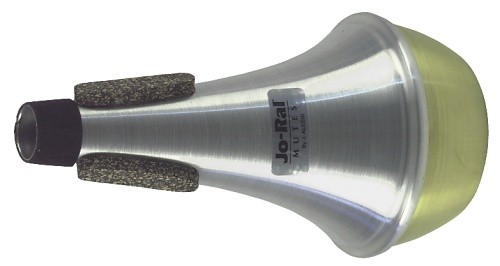 Jo-ral 1B - Sourdine droite aluminium fond laiton pour trompette sib ou ut