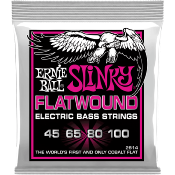 Cordes Basse Ernie Ball Slinky Filee Plat 45-100