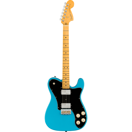 Fender American Professional II Telecaster Deluxe, Maple Fingerboard, Miami Blue