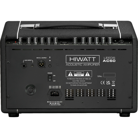 ampli guitare acoustique et voix 60w hiwatt