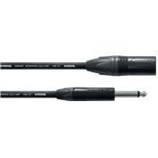 Cordial CPM5MP - câble mic neutrik xlr m./jack m. mono 5 m