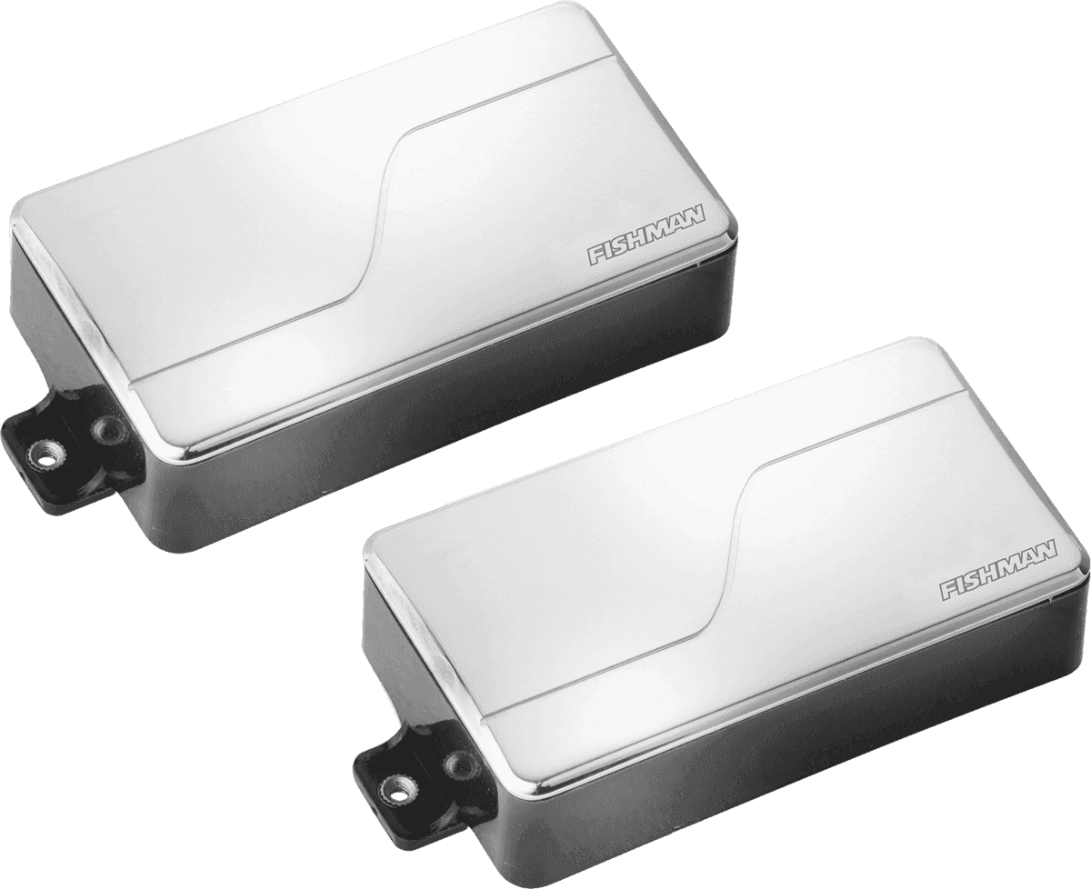 Fishman MHB-SN2 - set micros humbucker fluence modern nickel
