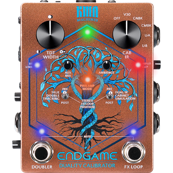 Pedale D'Effet Guitare Simulateur Kma Machines Endgame