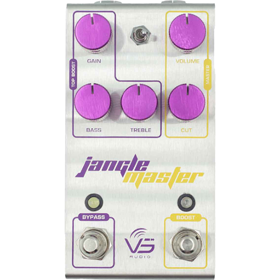 Pedale D'Effet Guitare Overdrive Vs Audio Jangle Master