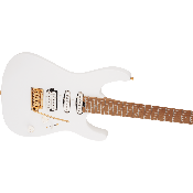 Guitare électrique Charvel Pro-Mod DK24 HSS 2PT CM, Caramelized Maple Fingerboard, Snow White