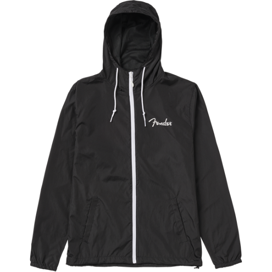 Fender Spaghetti Logo Windbreaker, Navy, S