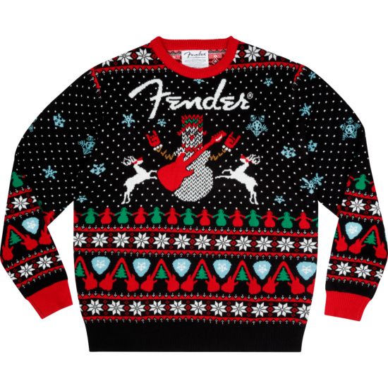 Fender Ugly Christmas Sweater, Black, L