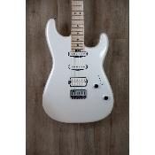 Guitare electrique Charvel Pro mod sans dimas style 3 hss platinum pearl