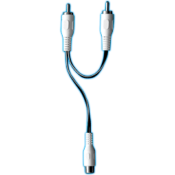 Adaptateur Cioks Special Flex White - 2200 Series Adapter Flex Voltage Doubler 10Cm