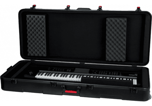 etuis clavier gator cases polyéthylène gtsa deep pour clavier 76 touches