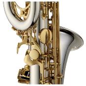 Yanagisawa B-WO30BSB ELITE - Saxophone baryton, bocal et tube argent massif, culasse et pavillon bronze argenté