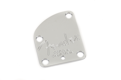 American Deluxe Guitar 4-Bolt Neck Plate, Chrome