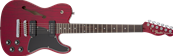 Jim Adkins JA-90 Telecaster Thinline, Laurel Fingerboard, Crimson Red Transparent