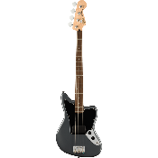 Affinity Series Jaguar Bass H, Laurel Fingerboard, Black Pickguard, Charcoal Frost Metallic