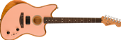 Acoustasonic Player Jazzmaster, Rosewood Fingerboard, Shell Pink