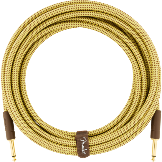 Deluxe Series Instrument Cable, Straight/Straight, 10', Tweed