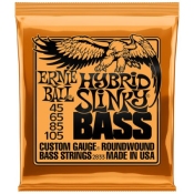 Cordes Basse Electrique Ernie Ball 45-105 Hybrid Slinky