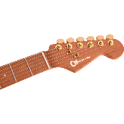 Guitare électrique Charvel Pro-Mod DK24 HSS 2PT CM, Caramelized Maple Fingerboard, Snow White