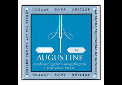 Augustine BLEU6-MI - Corde Guitare Classique Serie Standard 6ème Mi Filé Argent Bleu