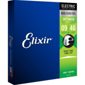 Cordes Guitare Electrique Elixir Optiweb 9-46