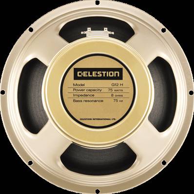Celestion G12H-75CREAM-16 - hp 31cm guit class 75w 16 ohm