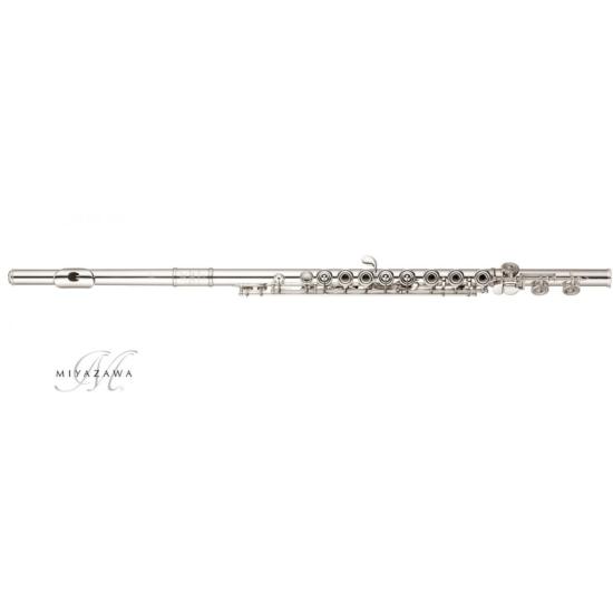 FLUTE MIYAZAWA PB-603R - tête & tube argent 958‰, patte d'UT - Cheminées soudées