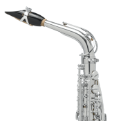 Selmer SUPREME - Saxophone alto Argenté Gravé avec étui et accessoires