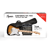 Squier Sonic™ Stratocaster® Pack, Maple Fingerboard, 2-Color Sunburst, Gig Bag, 10G - 230V EU