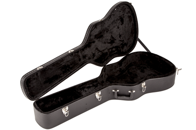 Flat-Top Dreadnought Acoustic Guitar Case, Black