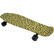 Skateboard Charvel Yellow Bengal stripe by Aluminati