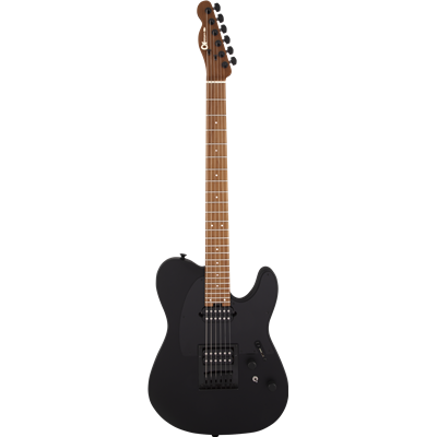 Charvel Pro-Mod So-Cal Style 2 24 HH HT CM, Caramelized Maple Fingerboard, Satin Black